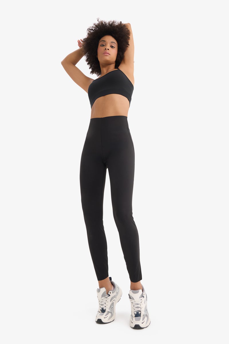 DeFacto Black Woman DeFactoFit Waist Shaper Sports Leggings Casual - Image 4